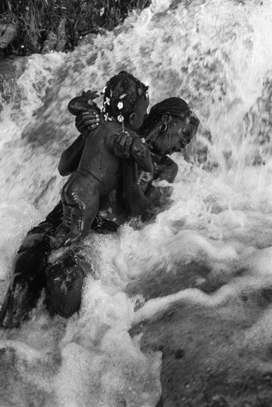 Saut d´eau (madre e hija)